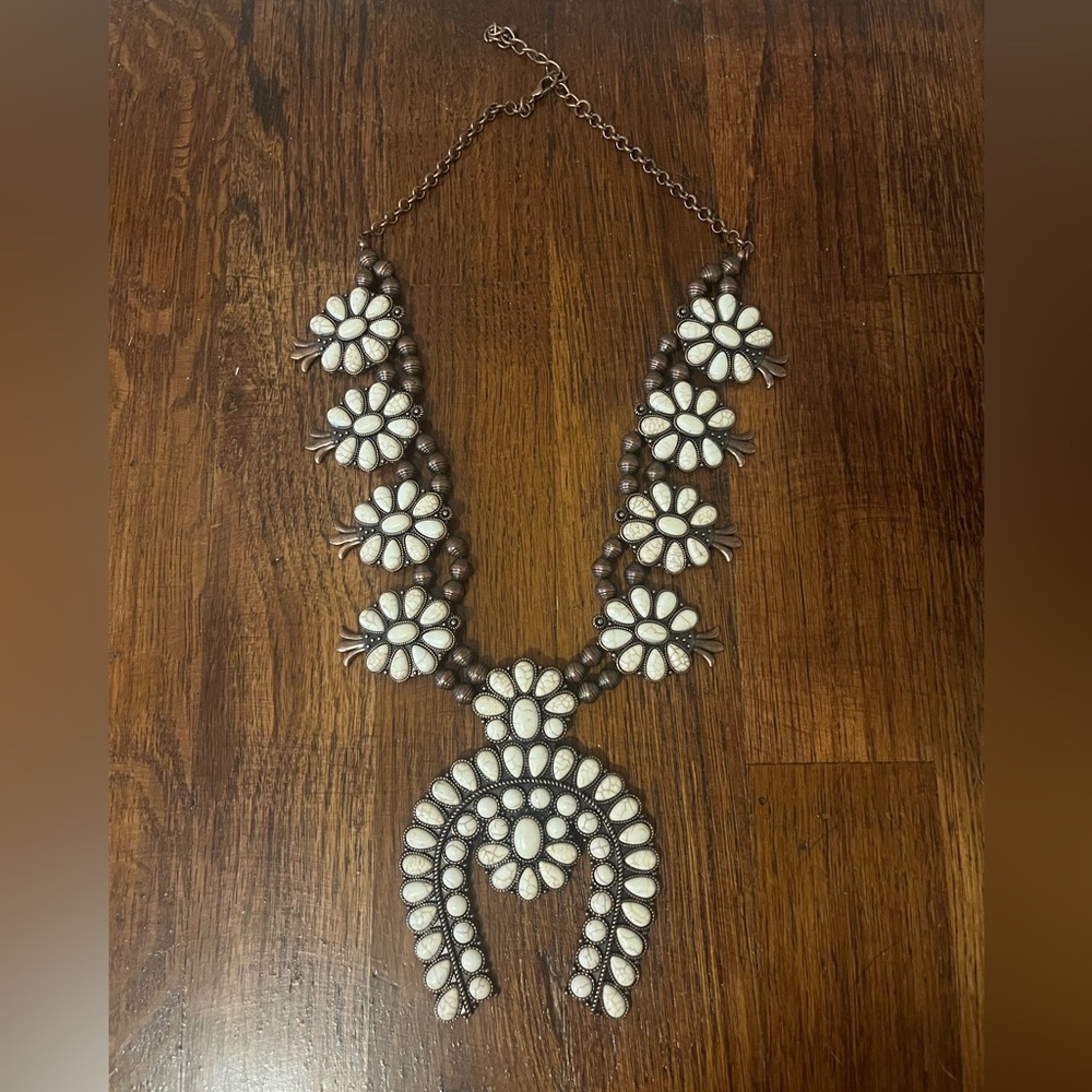 White Buffalo necklace